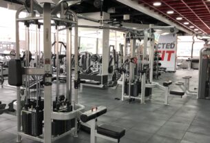 interior of gym